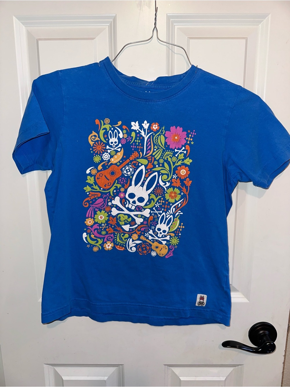 Psycho Bunny T-Shirt Blue Sz L 14/16